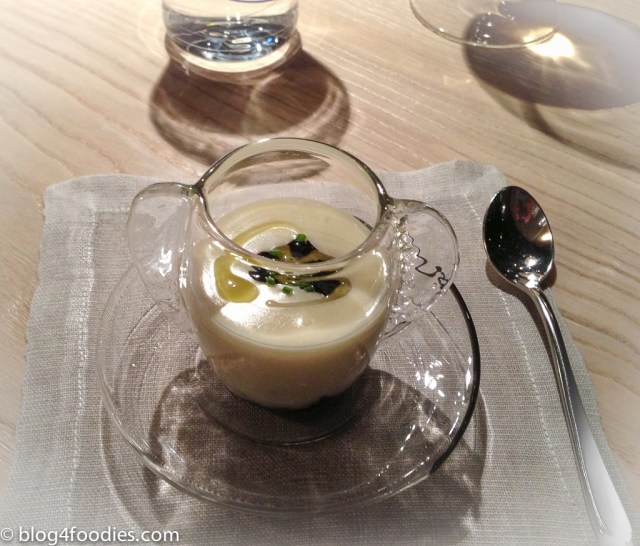 Cuttlefish cappuccino