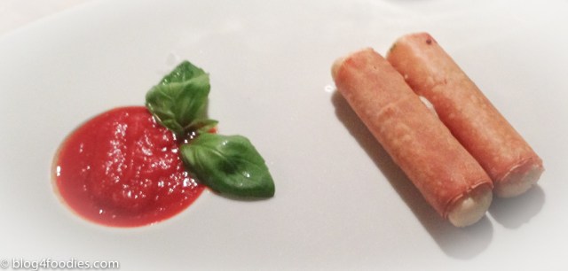 ricotta and mozzarella cannelloni