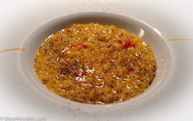 Saffron risotto