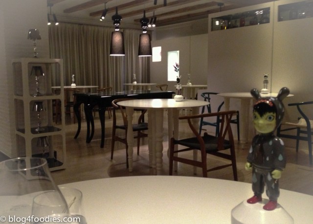 Act 2 starts inside the restaurant