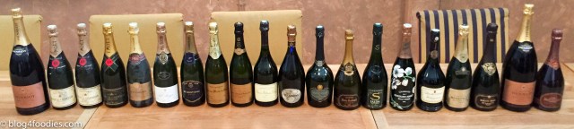 Champagne line up