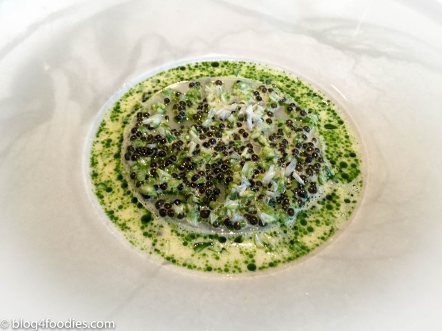 Salted Haddock, Parsley Stems & Finnish Caviar in Buttermilk