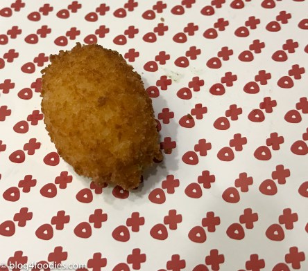 Vanilla Motril’s shrimps and liquid croquette!!