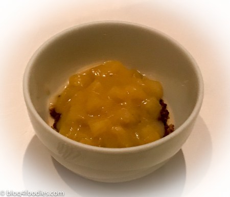 Side for the dark chocolate